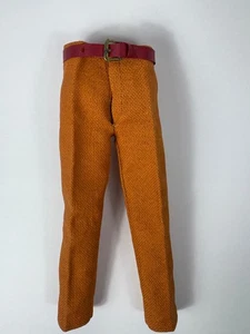 Barbie: Ken: Bold Gold #1436 GOLD SLACKS / HOSE / HOSE mit GÜRTEL Mattel 1970 - Bild 1 von 6
