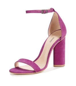 Schutz Jeannine Block Heel Sandals Size 9.5M - Picture 1 of 4