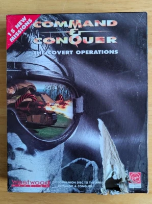 Command & Conquer and The Covert Operations Expansion Disc - Big Box - PC CD ROM - Image 1 of 4