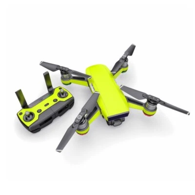 DJI Spark Neon Farben Aufkleber Skin Folie Skins Sticker Schutz Fluoreszierend - Bild 1 von 4