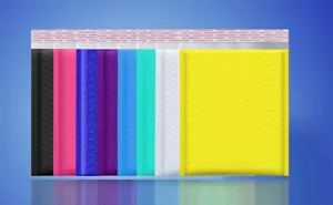 Bolsas de envío adhesivas autoadhesivas impermeables para sobres de burbujas de polietileno 4x7 6x9 8,5x11 - Imagen 1 de 18