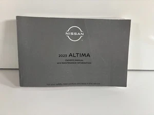 2023 Nissan Altima Owners Manual Free Shipping OEM - Picture 1 of 4