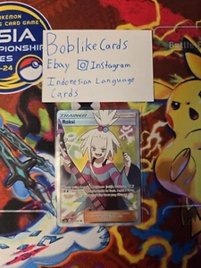 Pokemon TCG Indonesia Roksi (Roxie) SR FULL ART 263/205 AC3A NM - Bild 1 von 3