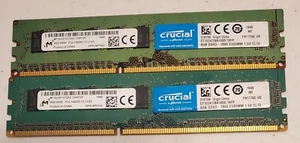 MICRON 8GB 2RX8 PC3-14900E-13-13-E3 MT18JSF1G72AZ-1G9P1ZF - Photo 1/2