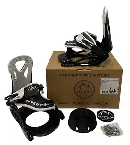 TODDLER ALTITUDE "RIPPER MINI" 4x4 BURTON 3D CHANNEL SNOWBOARD BINDINGS 1K-3K - Picture 1 of 12