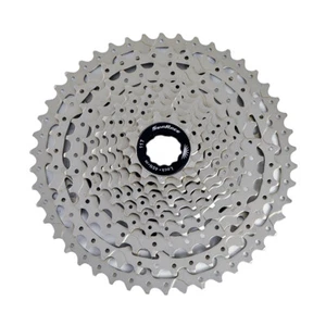 Cassette SunRace CSMS3 relación amplia 11-46T, 10 velocidades, plateado - Imagen 1 de 3