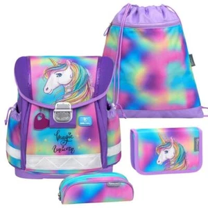 Belmil Schulranzen Set Regenbogen Einhorn Mädchen 1.Klasse Grundschule Classy - Bild 1 von 10