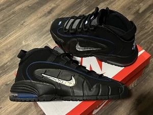 DS Nike Air Max Penny 1 All Star Size 9 Black Metallic Silver 2022 Orlando Magic - Picture 1 of 10