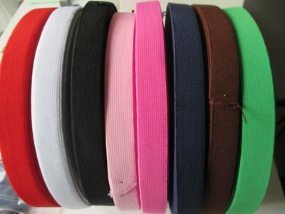 MARKENLOS Gummiband 20mm 2cm Meterware weicher Zug viele Farben