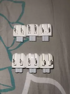 Lot of 6 Apple MacBook Duckhead, A1555, 2.5A 125V, 2-Prong Wall Adapter Plug - Picture 1 of 2