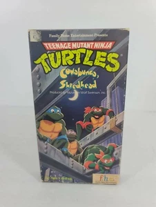 Teenage Mutant Ninja Turtles Cowabunga Shredhead VHS - Picture 1 of 3