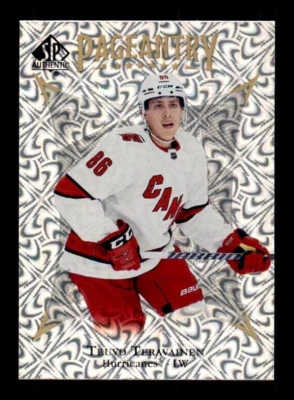 2021-22 SP Authentic Pageantry #P45 Teuvo Teravainen Hurricanes - Image 1 of 2