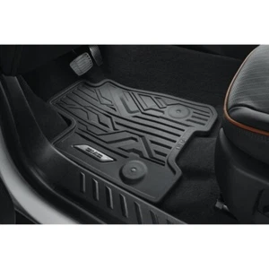 2023-2026 GMC Canyon Premium All Weather Front & Rear Floor Mat Pkg Black  OE GM - Picture 1 of 5