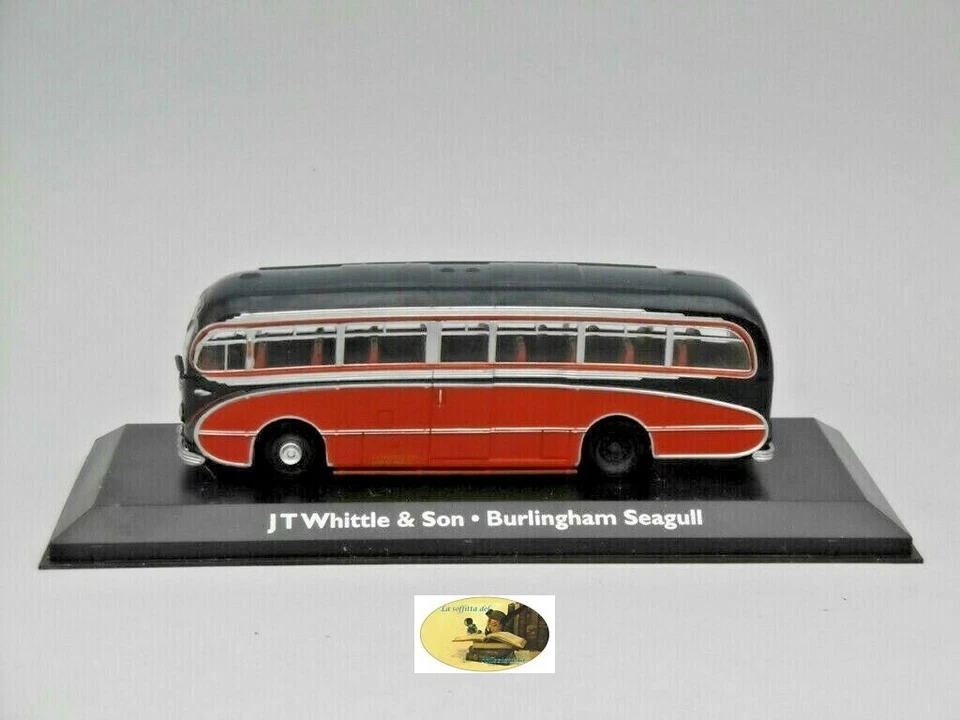 Die-Cast  ATLAS Bus Collection Edicola JT Whittle & Son - Burlingham scala 1:72 - Immagine 1 di 1