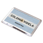 FRIDGE MAGNET - Colonia Videla - Argentina Flag
