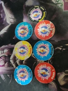 TAZOS EL JUEGO DE LA OCA PACK 7 TAZOS 1995 - Imagen 1 de 2