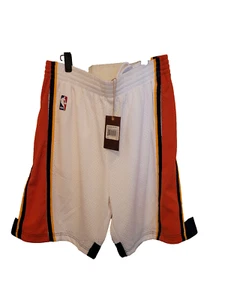 Nuevos con etiquetas Pantalones Cortos Swingman Mitchell & Ness NBA Para Hombre Golden State Warriors XL - Imagen 1 de 12