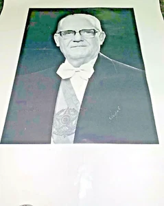 1975 Brazil PRESIDENT ERNESTO GEISEL PHOTO & Original Mailing Tube (1974 - 1979) - Picture 1 of 7