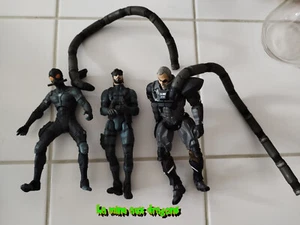 Lot figurine Solidus snake METAL GEAR SOLID Action Figure McFarlane Toys Raiden - Foto 1 di 3