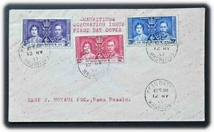 Mauritius - 1937 - Coronation - FDC - Picture 1 of 2