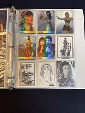 Xena Warrior Princess Art and Images trading cards complete base set, 7 chase