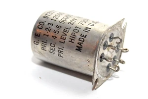 MIL spec Audio Transformer by G.E. type 9T31Y2927, pri 1400 Ω / sec 3900 Ω, NOS - Bild 1 von 8