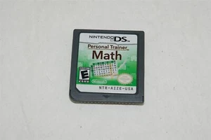 Personal Trainer: Math (Nintendo DS, 2009) Game Cartridge Only AUTHENTIC TESTED! - Picture 1 of 2