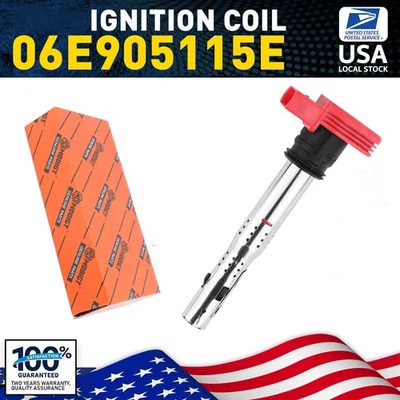 Bobina de encendido de alto rendimiento OE# 06E905115E para Audi R8 2008-2012 y 2014-2015 Foto 1 de 4