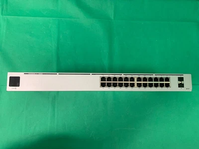 Ubiquiti UniFi 24-Port Gigabit PoE Switch with SFP (USW-24-PoE) *PLEASE READ* - Image 1 of 4