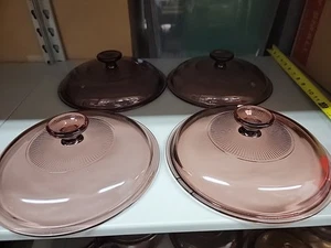 Coperchio di ricambio per padella salsa Pyrex Vision Ware vetro mirtillo 2,5 L V 2,5 C - Foto 1 di 3