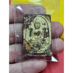 Rare Thai Amulet Phra Somdej Upajjhataya Millionaire Edition LP Noon Real Gem - Picture 1 of 9