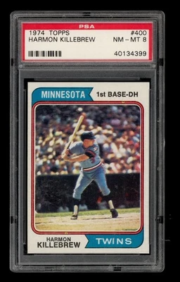 1974 Topps Set-Break #400 Harmon Killebrew PSA 8 NM-MT - Image 1 of 3
