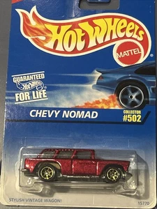 1996 Hot Wheels Chevy Nomad Col. #502 (Gold 7 Spoke Hub Wheels) - Picture 1 of 3