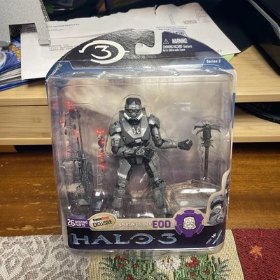Halo 3 Matchmaking Spartan Solider EOD Game Stop exclusivo acero 2008 mcfarlane Foto 1 de 4