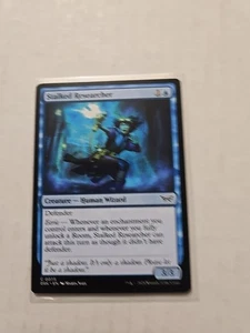Stalked Researcher - Duskmourn - LP - MTG Magic - Common - Creature  - Picture 1 of 1