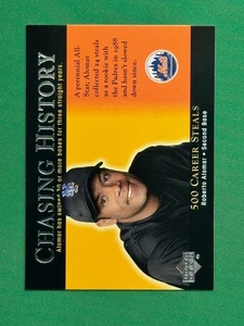 2002 Upper Deck Series Two Baseball Chasing History #CH8 Roberto Alomar - Picture 1 of 2