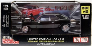 Racing Champions Hot Rod Magazine '69 Chevy Camaro Issue #60 1/24 Scale - Picture 1 of 2