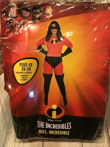 Disney The Incredibles Mrs. Incredibles Adult Costume Size 4x 26/28-NEW - Picture 1 of 2