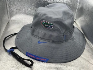 Florida Gators Hat Bucket Mens Large NCAA Dri-FIT On-Field Football Nike Gray - Picture 1 of 10