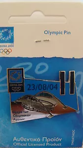 11o UNDÉCIMO DÍA DE LOS JUEGOS CON ESTADIO OLÍMPICO - ATENAS 2004 PIN OLÍMPICO - Imagen 1 de 1