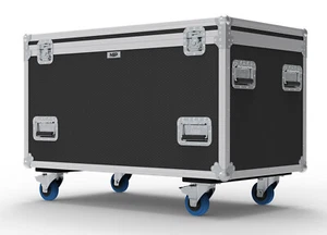 Resistente Cavo Strada Tronco Volo Custodia Con Rotelle Girevoli - 110cm - Imagen 1 de 5