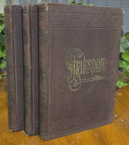 The Pictorial Edition of The Works of Shakespeare, Vol 1-3, Tragedies Comedies - Picture 1 of 17