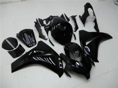 Kit de carenado para Honda CBR1000RR 2008-2011 negro brillante ABS carrocería de inyección trabajo 09 Foto 1 de 4