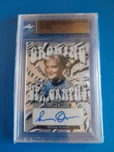 Susan Olsen 1/1 Autograph Zebra 🦓 Mojo Proof 2022 Leaf Pop Century Brady Bunch