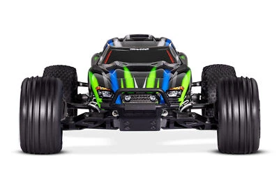 Traxxas Rustler RC Buggy Brushless 2S HD 1/10 2WD RTR Grün 37354-4 - Bild 1 von 4