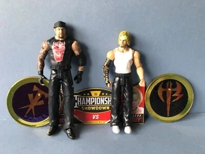 WWE Championship Showdown Undertaker Vs Jeff Hardy Wrestling Figures unboxed - Picture 1 of 5