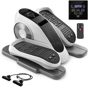 Under Desk Elliptical for Seniors, Portable Leg Exerciser, LCD Display, Remote - Picture 1 of 14