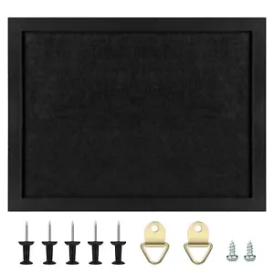TORASO Cork Board Bulletin Board with FeltWood Framed Display Bulletin Board - Picture 1 of 6