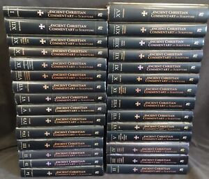 Ancient Christian Commentary on Scripture ACCS Complete 29 Set Biblical Theology