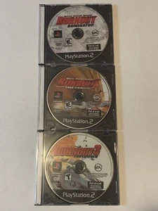 Burnout Dominator / Revenge / Takedown PS2 Disc Only Bundle - Tested - Picture 1 of 8